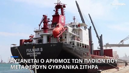 Αυξάνονται τα πλοία που μεταφέρουν ουκρανικά σιτηρά - Ο ΟΗΕ ζητεί να γίνει σεβαστή η συμφωνία