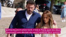 Ben Affleck “effrayé” durant sa lune de miel à Paris avec Jennifer Lopez