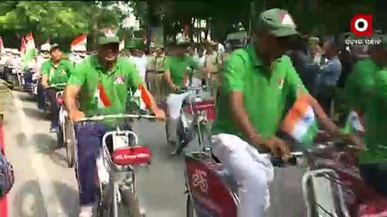 Independence Day 2022 | 'Har Ghar Tiranga' Cycle Rally Arranged by Delhi Police