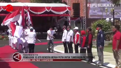 Tumbuhkan Patriotisme dengan Pembagian 10 Juta Bendera Merah Putih