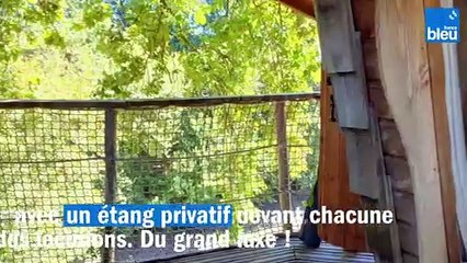 Cabane dans les arbres à Pommerieux dans le Sud-Mayenne