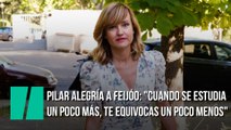 Pilar Alegría coge las últimas declaraciones de Feijóo, mira a la cámara y le lanza este duro mensaje