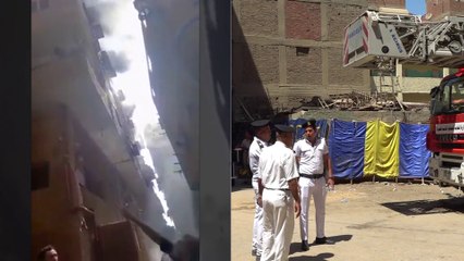 مصادر لـ العربية: كاهن كنيسة إمبابة توفي في الحريق