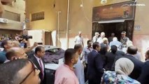 Pelo menos 41 mortos em incêndio em igreja copta no Egipto