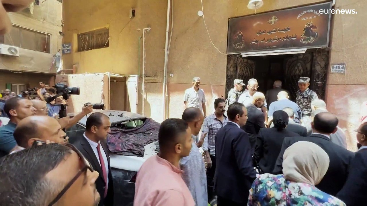 Más de 40 muertos y 14 heridos durante la misa dominical en una iglesia  copta de El Cairo - Vídeo Dailymotion