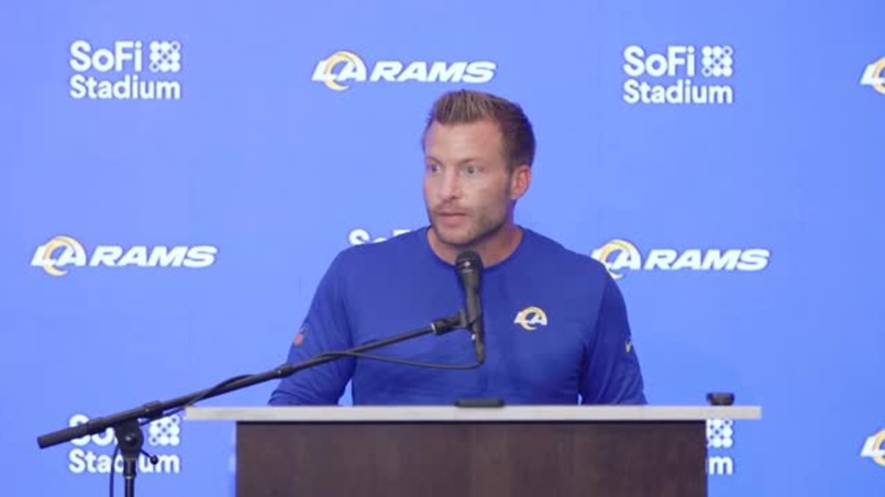 McVay über den Preseason-Start gegen die Chargers
