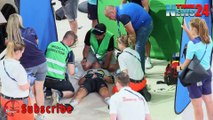 Heavy Crash | Cyclists Paternoster Crash & suffers broken collarbone in European Championships 2022
