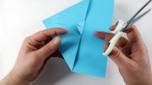 Origami - Segelflug selber basteln  Papierflieger Falten BESTE  Origami Paper Glider
