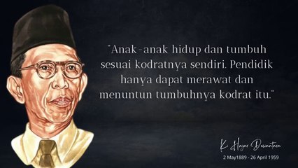 Ki Hajar Dewantara Quotes Dengan Ilmu Kita Menuju Kemuliaan.