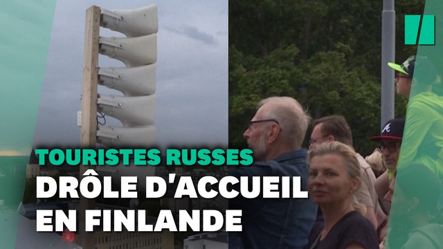 En Finlande, des touristes russes accueillis par l'hymne ukrainien
