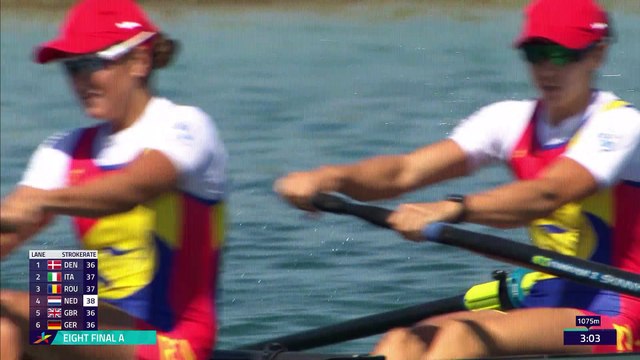 2022 European Rowing Championships - Munich, Germany - Women's Eight (W8+) A-final