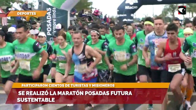 Se realizó la Maratón Posadas Futura Sustentable