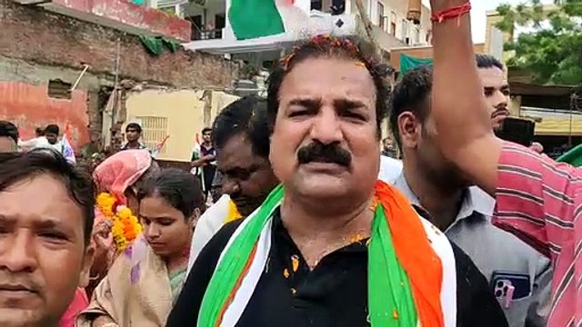 देशभक्ति के रंग में रंगा गुलाबी नगर, वार्डों में निकली तिरंगा यात्रा