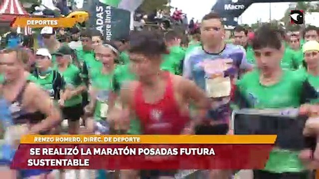 Se realizó la Maratón Posadas Futura Sustentable