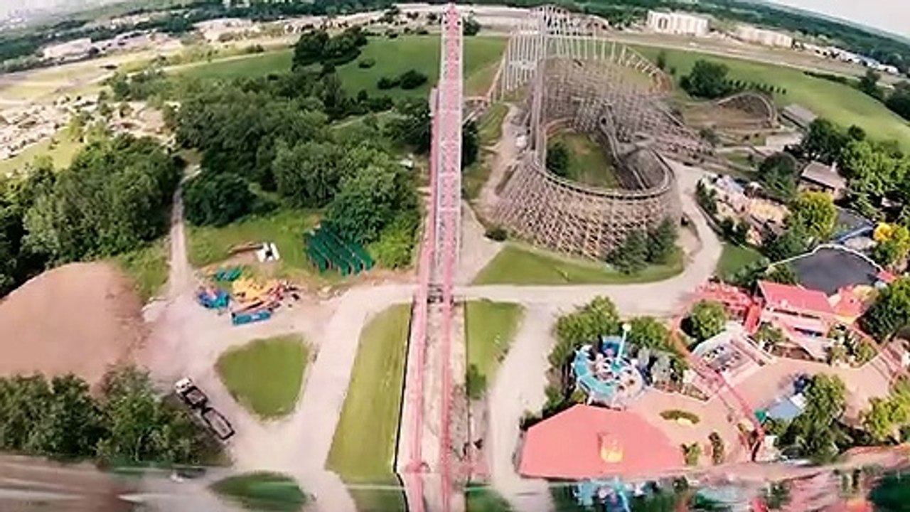Mamba Roller Coaster (Worlds of Fun - Kansas City, Missouri) - Roller ...
