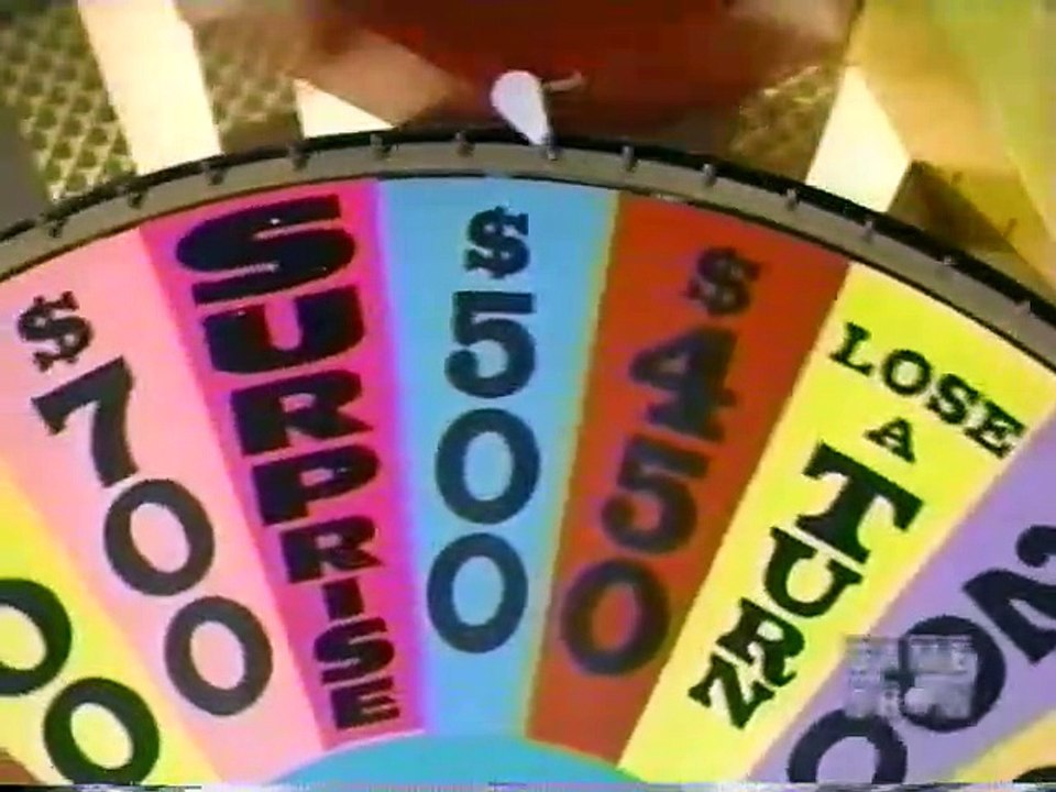 Wheel of Fortune October 23, 1995 (Steve of John of Stacey) video