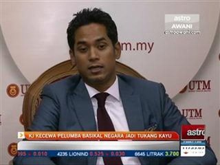 KJ kecewa pelumba basikal negara jadi tukang kayu
