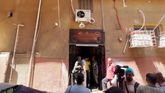 Mueren 41 personas en el incendio de una iglesia en la ciudad egipcia de Guiza