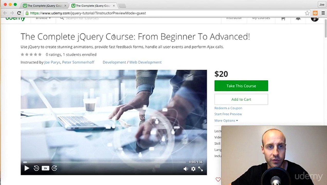 Welcome To The Complete jQuery Course! Learn Wh...