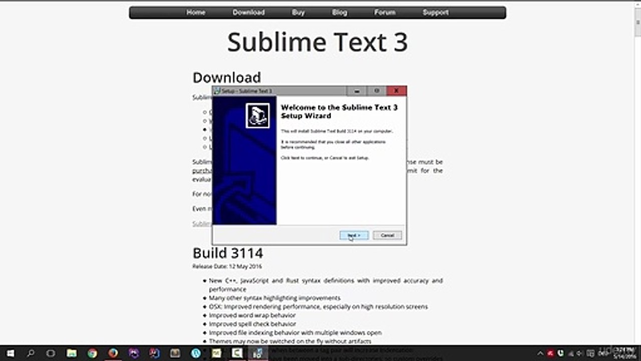 Setting Up The Editor