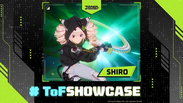 Gameplay de Shiro sur Tower of Fantasy
