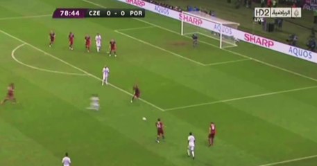 Cristiano ronaldo Header Vs Czech in Euro 2012
