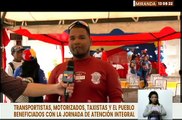 Comunidad y sector transporte del mcipio. Brión en Miranda son beneficiados con Jornada Integral