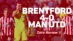 Brentford 4-0 Manchester United - Data Review
