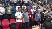 Bakan Kasapoğlu, A Milli Hentbol Takımı'nın madalya törenine katıldı