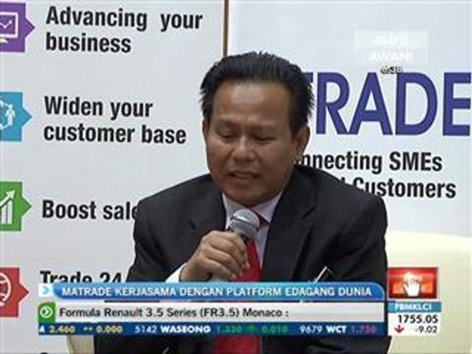 Matrade kerjasama dengan platform e-dagang dunia