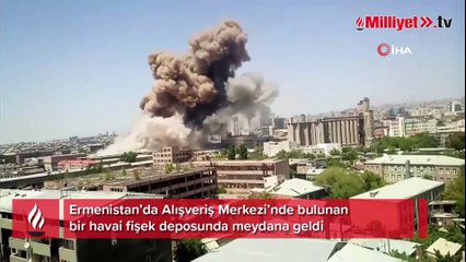 Ermenistan'daki patlamada can kaybı 2’ye, yaralı sayısı 60’a yükseldi