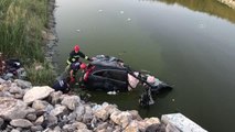 Son dakika haber! Sulama kanalına düşen otomobildeki 1 kişi öldü, 3 kişi yaralandı