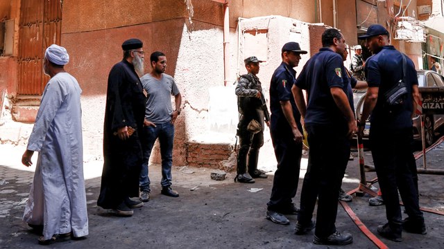 Grave incendio en una iglesia de Egipto dejó más de 40 personas muertas