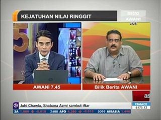 Kejatuhan nilai ringgit