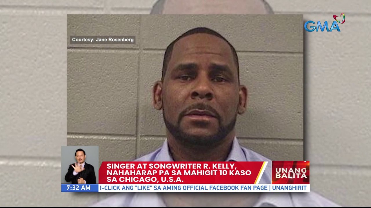Singer at songwriter R. Kelly, nahaharap pa sa mahigit 10 kaso sa Chicago, U.S.A. | UB