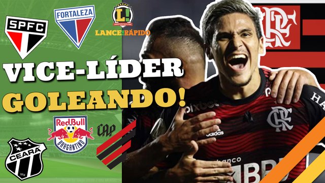 LANCE! Rápido: Fla goleia o Furacão, São Paulo se restabelece e Fortaleza sai do Z-4!