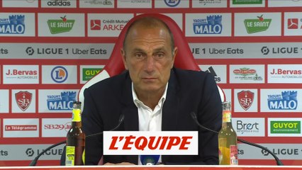 Der Zakarian : «Les joueurs ont fait un très gros match» - Foot - L1 - Brest