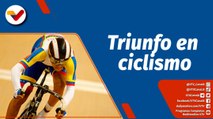 Deportes VTV  | Ángel Pulgar ganó bronce en Panamericano de Ciclismo de pista Élite