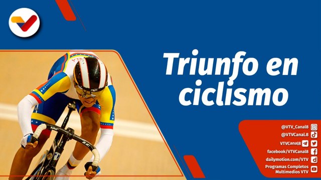 Deportes VTV | Ángel Pulgar ganó bronce en Panamericano de Ciclismo de pista Élite