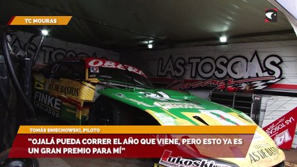 “Ojalá pueda correr el año que viene, pero esto ya es un gran premio para mí”