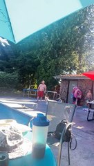 Guy Fails Doing Cartwheel into Pool