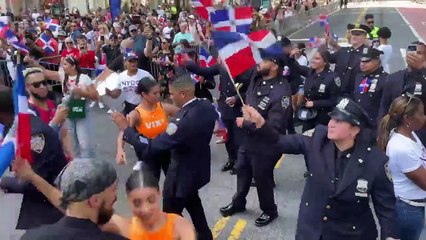 A ritmo de merengue celebran los 40 años del Desfile Nacional Dominicano en NY