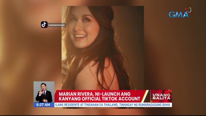 Marian Rivera, ni-launch ang kanyang official TikTok account | UB