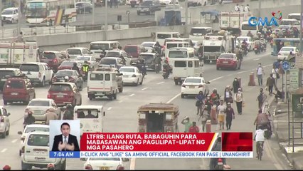 LTFRB: Ilang ruta, babaguhin para mabawasan ang paglilipat-lipat ng mga pasahero | UB