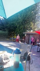 Guy Fails Doing Cartwheel into Pool