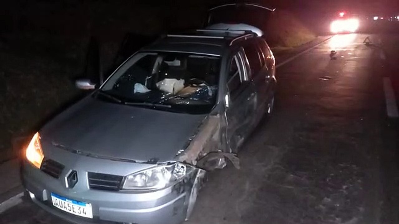 Acidente na Curva do Tubão, perto de Umuarama, envolve 9 pessoas na noite deste domingo