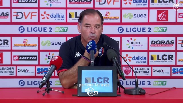 J3 Ligue 2 BKT : la réaction de Stéphane Moulin après Dijon FCO 2-2 SMCaen