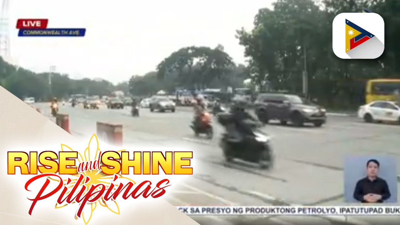 Number coding scheme, epektibo ngayong araw; Volume ng mga sasakyan tuwing peak hours sa umaga at hapon, inaasahan na mababawasan ng 20%