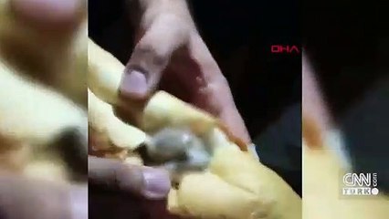 Ekmeğin içinden uyuşturucu çıktı