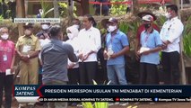 Presiden Joko Widodo Merespon Usulan TNI Menjabat di Kementerian